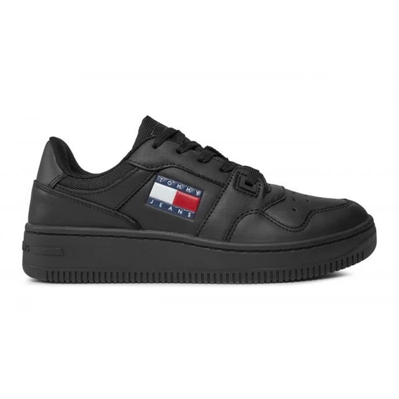 Chaussures Tommy Hilfiger Retro Basket Ess EN0EN02505BDS le noir