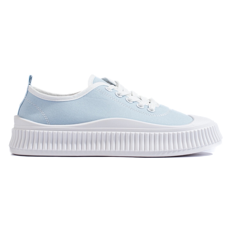 Baskets femme bleues