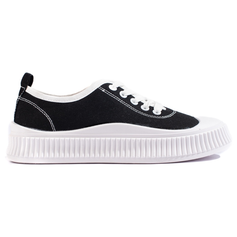 Baskets femme noires le noir