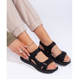 Sandales de sport pour femmes, noires le noir Sandales de sport pour femmes, noires le noir