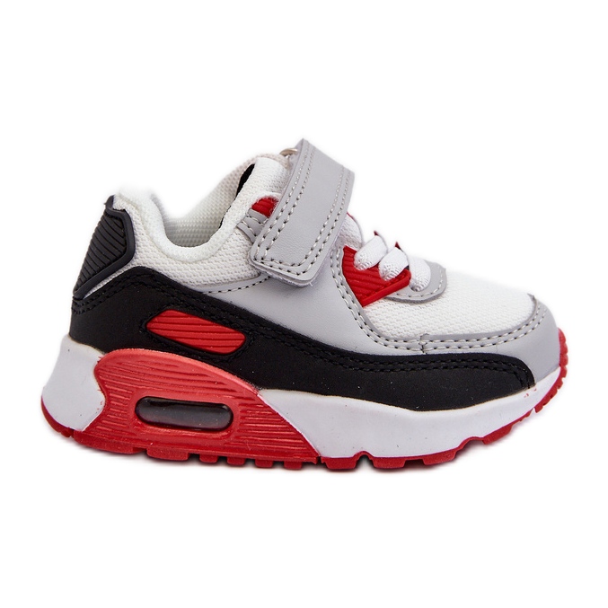 Baskets Velcro Enfant Krissandra Rouges Baskets Velcro Enfant Krissandra Rouges