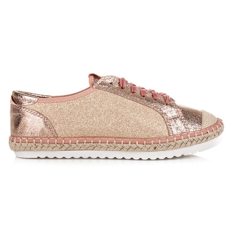 Comer Espadrilles textiles rose