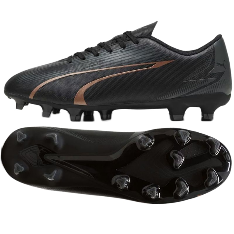 Puma Ultra Play FG/AG 107763 02 crampons noirs le noir