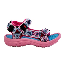 Sandales Velcro Girls Lee Cooper LCW-24-34-2600 Pink rose