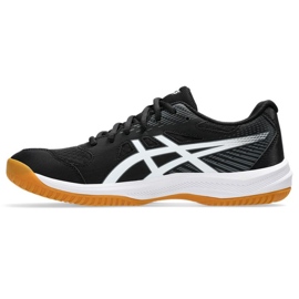 Asics Upcourt 6 M 1071A104 001 chaussures de volley-ball noir