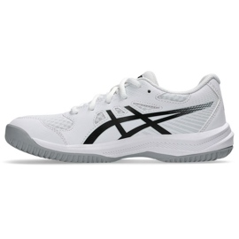 Asics Upcourt 6 Gs Jr 1074A045 101 chaussures de volley-ball blanc