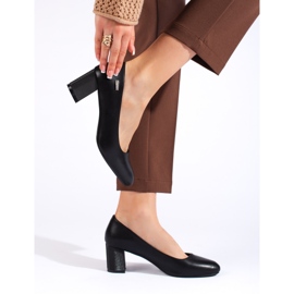 Escarpins à talons hauts noirs pour femmes de Sergio Leone