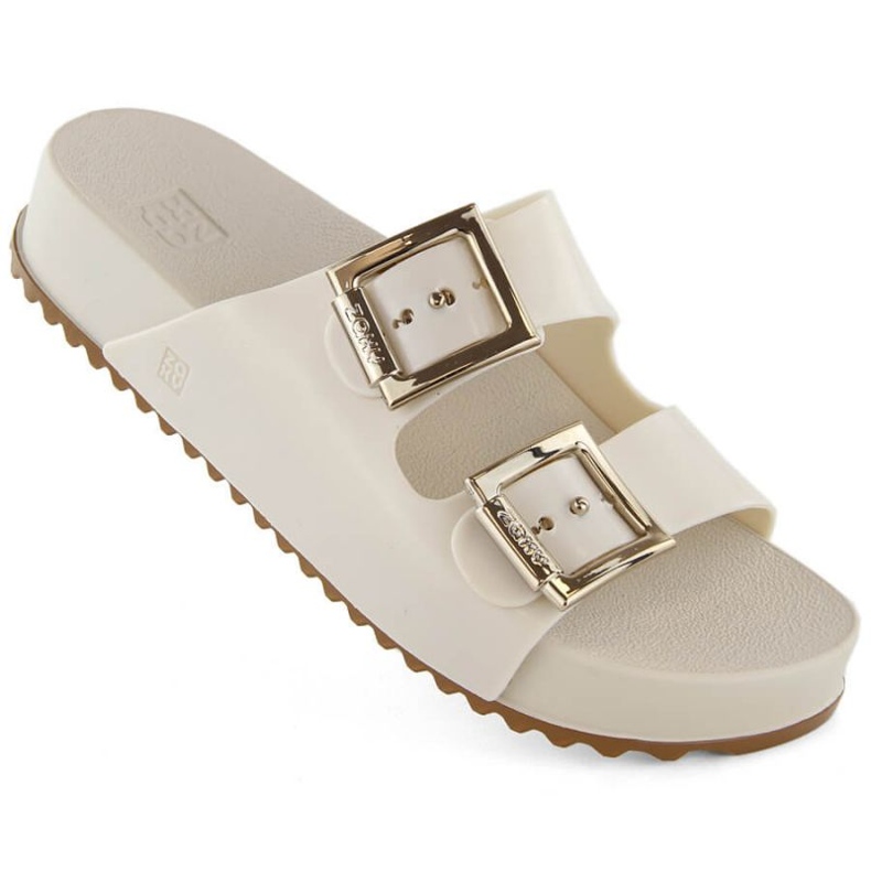 Chaussons confortables parfumés par Zaxy W INT2010 écru beige