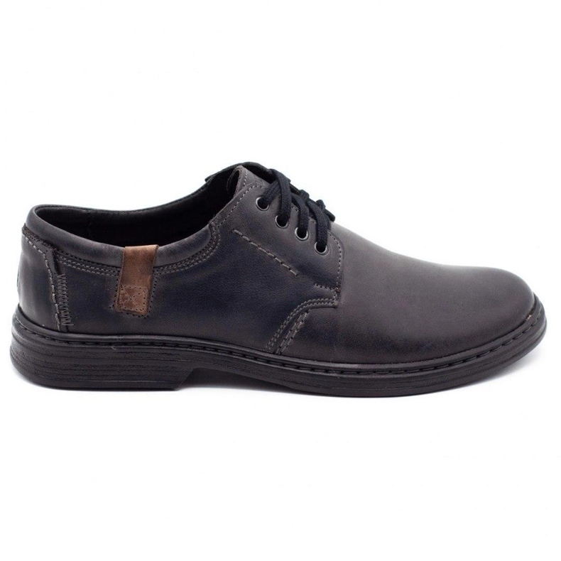 Joker Chaussures en cuir pour hommes 415 gris Joker Chaussures en cuir pour hommes 415 gris
