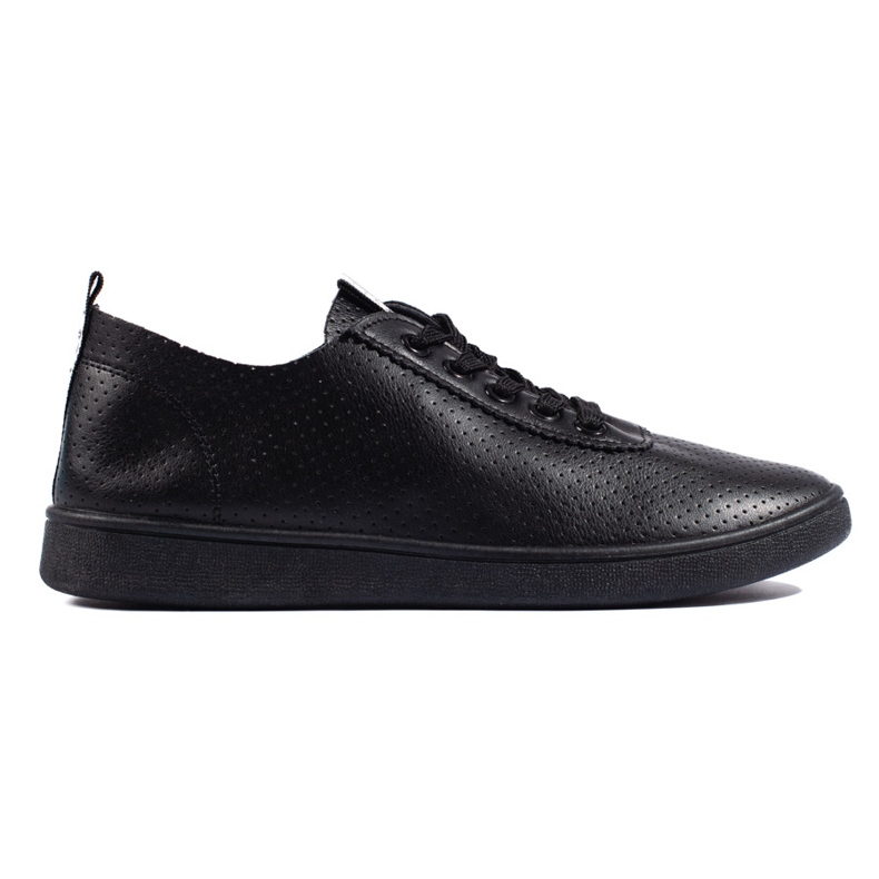 Seastar Baskets femme ajourées noires le noir