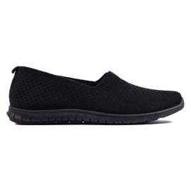 Chaussures de sport à enfiler noires