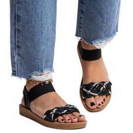 Sandales Aldona noires le noir
