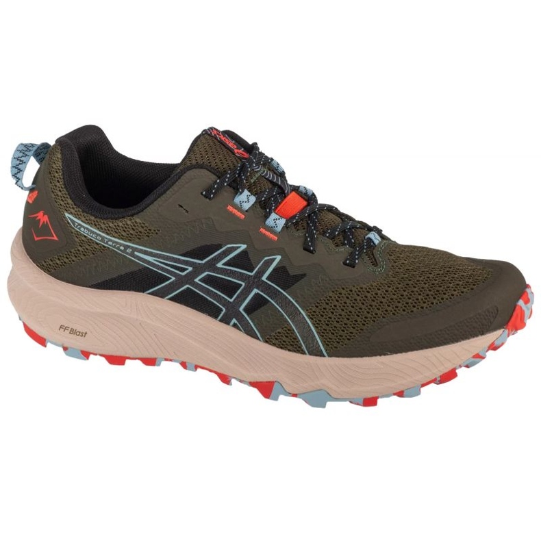 Chaussures de course Asics Gel-Trabuco Terra 2 1011B607-300 vert Chaussures de course Asics Gel-Trabuco Terra 2 1011B607-300 vert