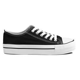 Baskets noires classiques pour femmes