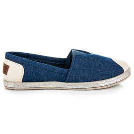 Mtt Sport Espadrilles en jean bleu Mtt Sport Espadrilles en jean bleu