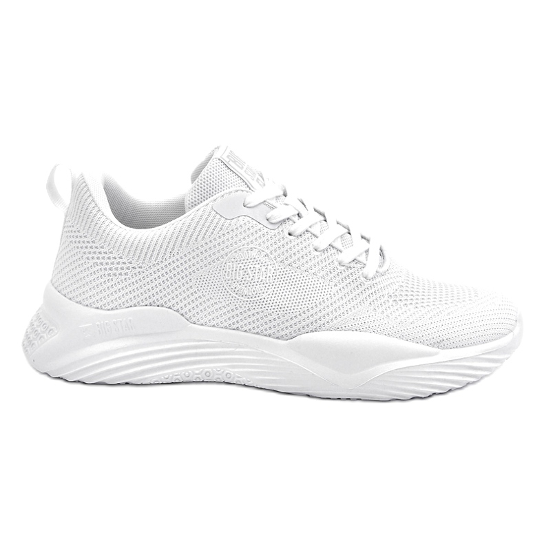 Sneakers sportifs pour hommes mousse Big Star LL174247 blanc blanche