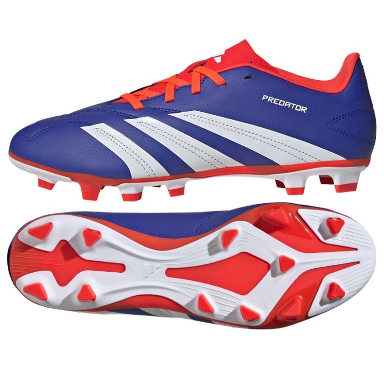 Chaussures de football Adidas Predator Club FxG IF6344 bleu