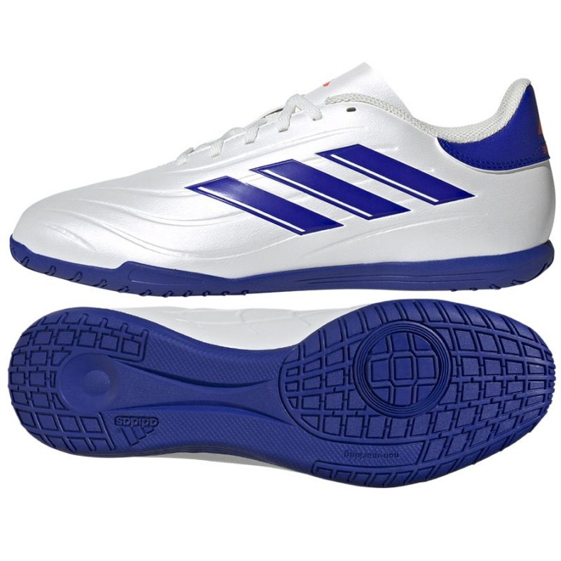 Chaussures de football Adidas Copa Pure.2 Club In M IG8689 blanche
