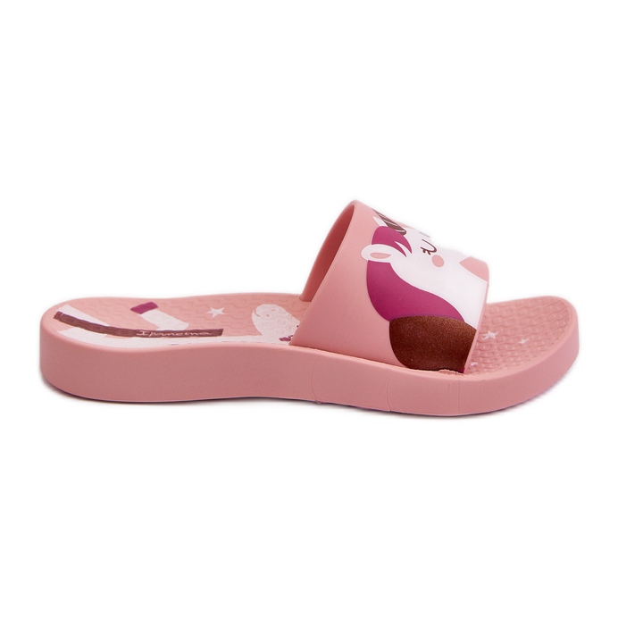 Tongs fille avec licorne 83474 Ipanema Urban V Slide Kids Rose