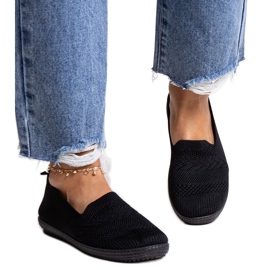 Baskets à enfiler en tissu Shadhi noires le noir Baskets à enfiler en tissu Shadhi noires le noir