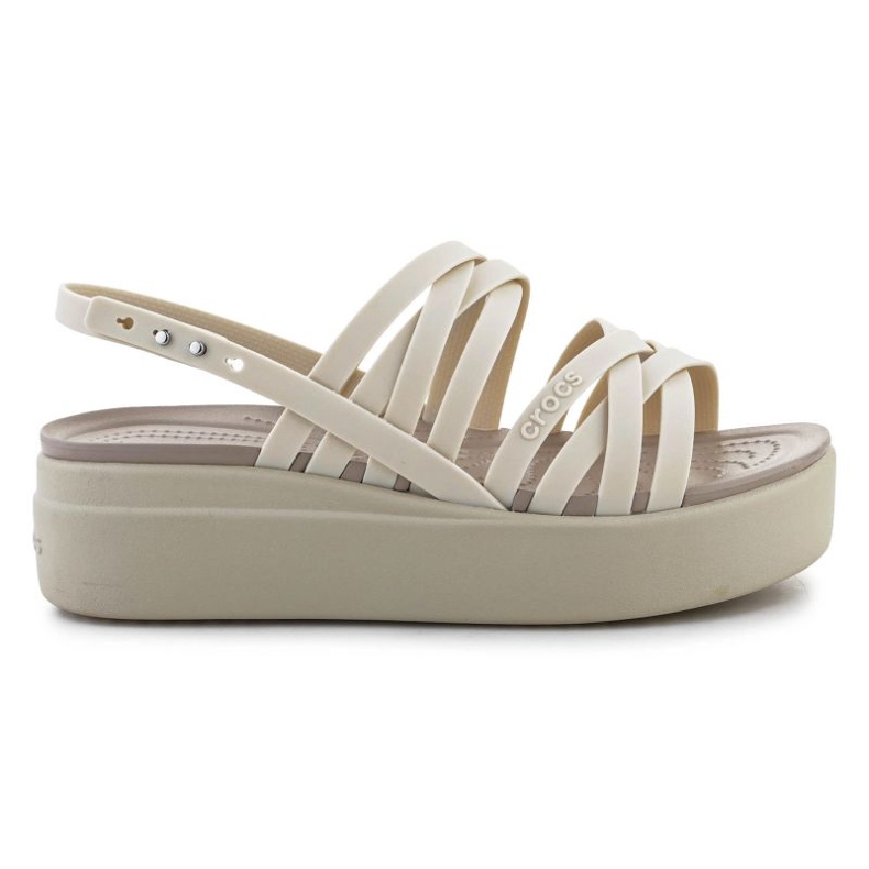 Crocs Brooklyn sandales basses à lanières 206751-2Y2 beige