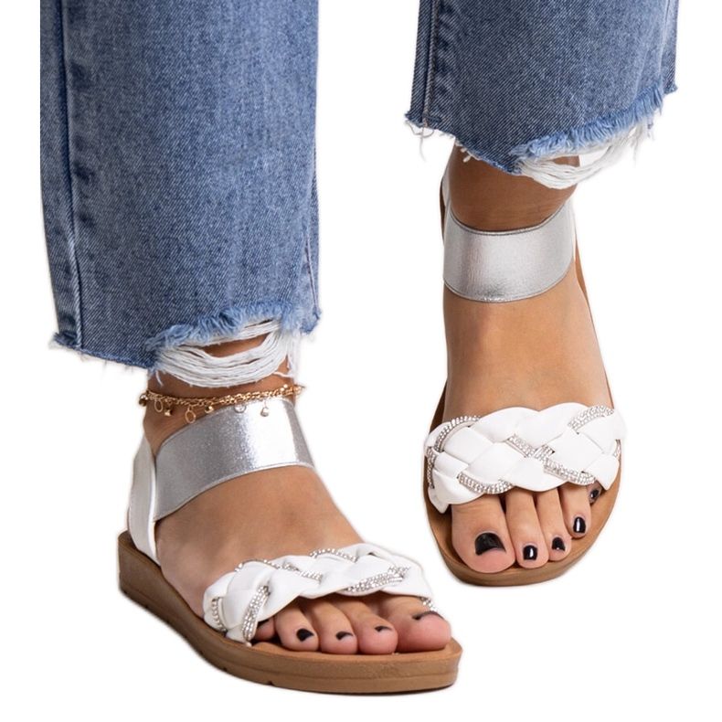 Sandales Aldona blanches