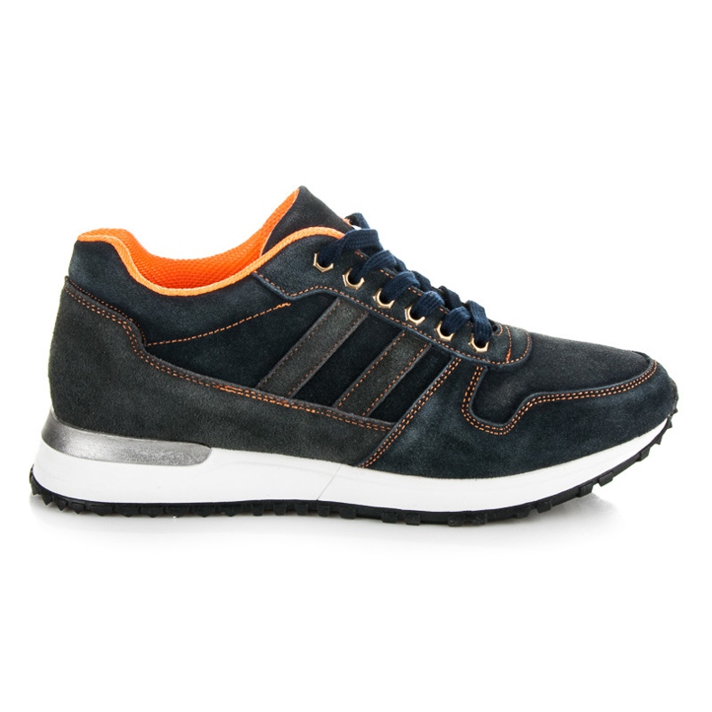 Mazaro Chaussures en cuir bleu