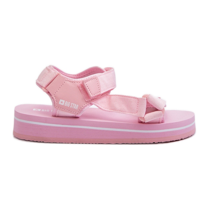 Sandales à plateforme pour femmes Big Star NN274A533 Rose