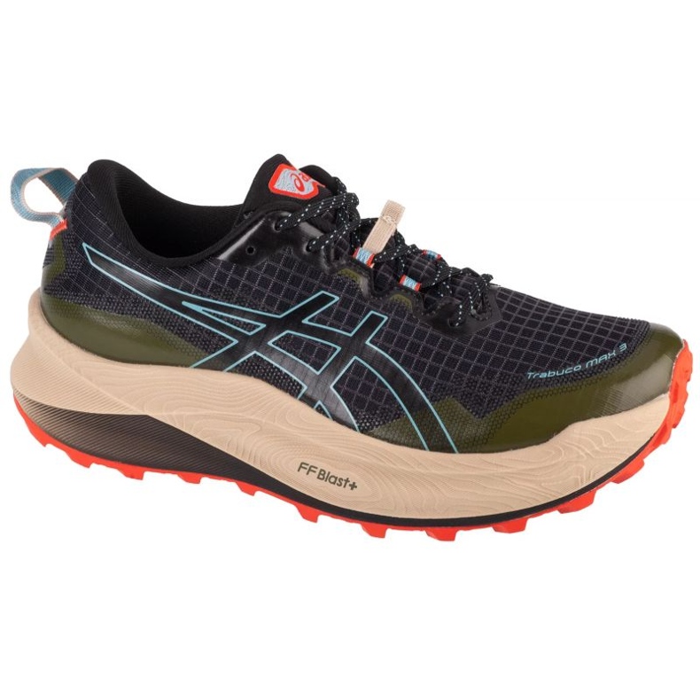 Asics Trabuco Max 3 chaussures de course 1011B800-002 le noir