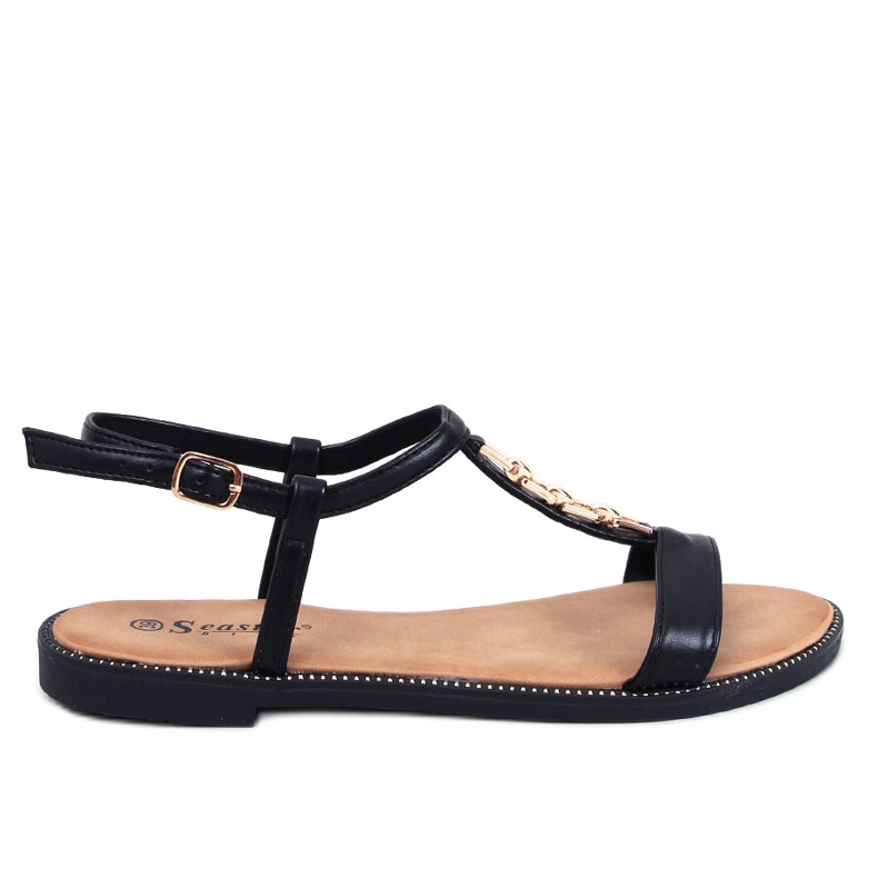 Luzzi Sandales femme noires le noir