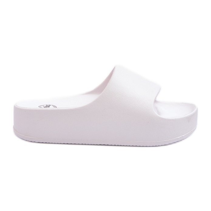 Tongs à plateforme en mousse Airaplea pour femmes, blanc blanche