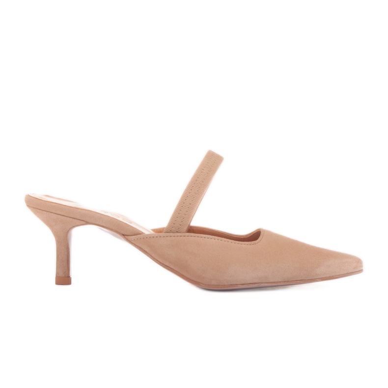 Marco Shoes Les tongs d'Emilian beige