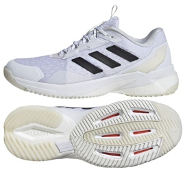 Chaussures de volley-ball Adidas Crazyflight 5 IE0545 blanche Chaussures de volley-ball Adidas Crazyflight 5 IE0545 blanche