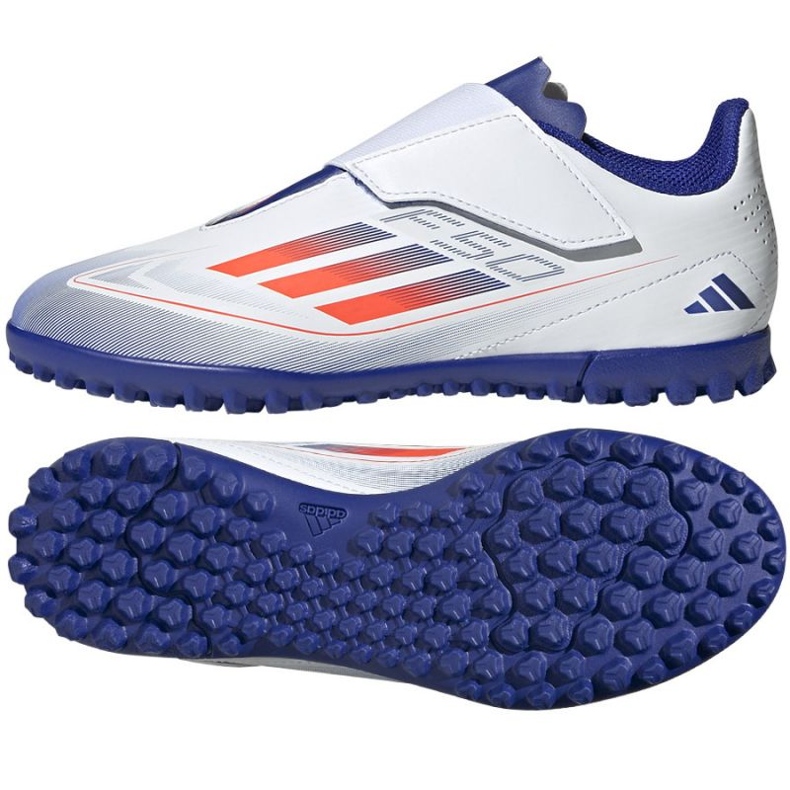 Chaussures Adidas F50 Club Vel Tf IF1386 blanche