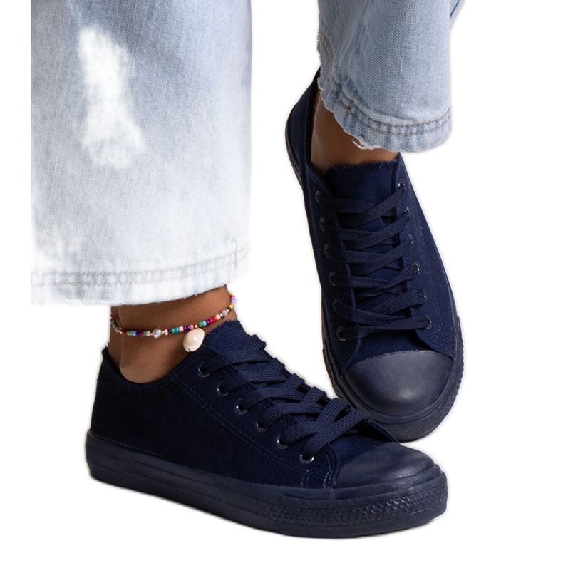 Baskets Nudar classiques bleu marine