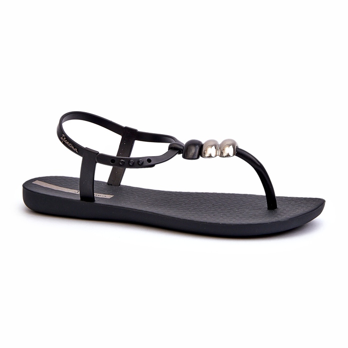 Sandales plates pour femmes tongs 83507 Ipanema Class Blown Up Sandal Fem noir le noir