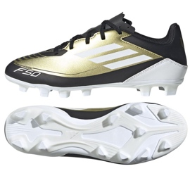 Chaussures Adidas F50 Club Messi FxG M IG9331 doré