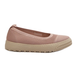 Baskets Plateforme Slip-on Femme Rose Pimadea