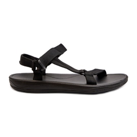 Sandales De Sport Pour Femmes Avec Velcro Noir Vilari