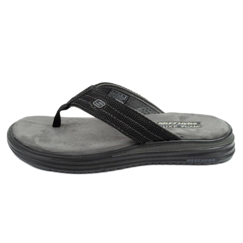 Skechers Proven M tongs 204577 Blk le noir