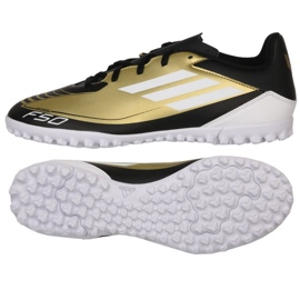 Chaussures Adidas F50 Club Messi Tf M IG9330 d'or Chaussures Adidas F50 Club Messi Tf M IG9330 d'or