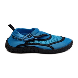 Chaussures aquatiques Big Star bleues pour enfants NN374467 Chaussures aquatiques Big Star bleues pour enfants NN374467