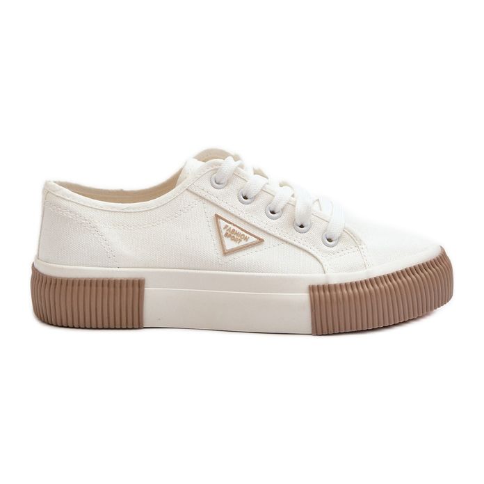 Baskets basses femme blanches Enalae