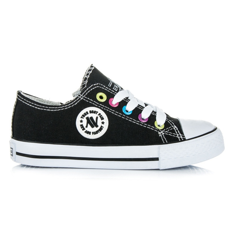 New Age Chaussures de sport pour enfants le noir