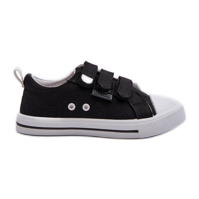 Baskets Velcro Enfant Big Star NN374118 Noir le noir Baskets Velcro Enfant Big Star NN374118 Noir le noir
