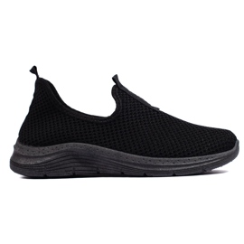 Baskets textiles noires