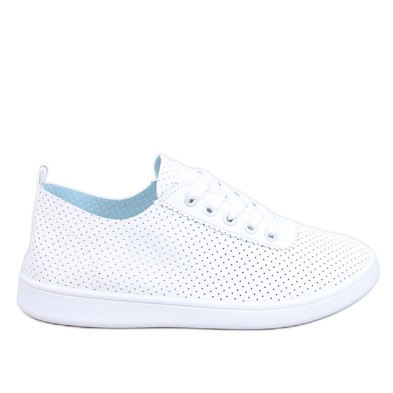 Baskets ajourées Ponts All White blanche