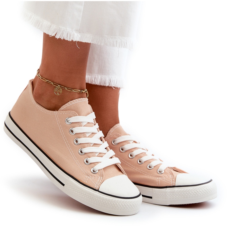 Baskets basses classiques femme rose Caelira Baskets basses classiques femme rose Caelira