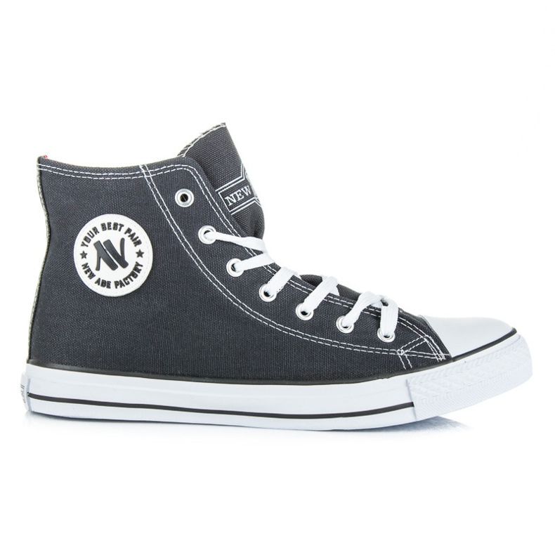 New Age Baskets montantes homme gris