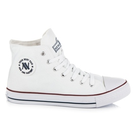 New Age Baskets montantes homme blanc